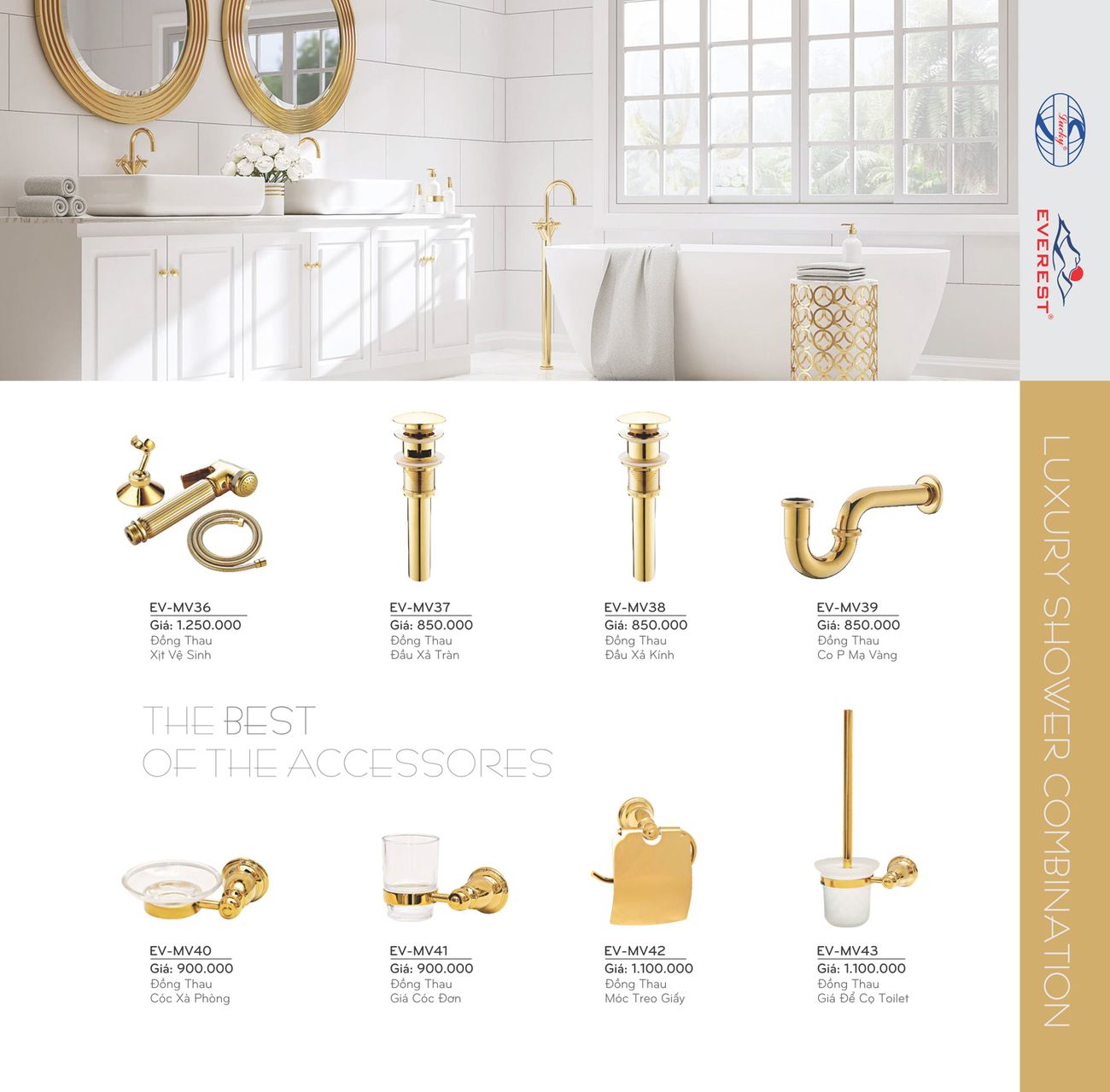 Thiết bị vệ sinh EVEREST Cổ Điển Catalogue và Bảng giá mới nhất /Page 